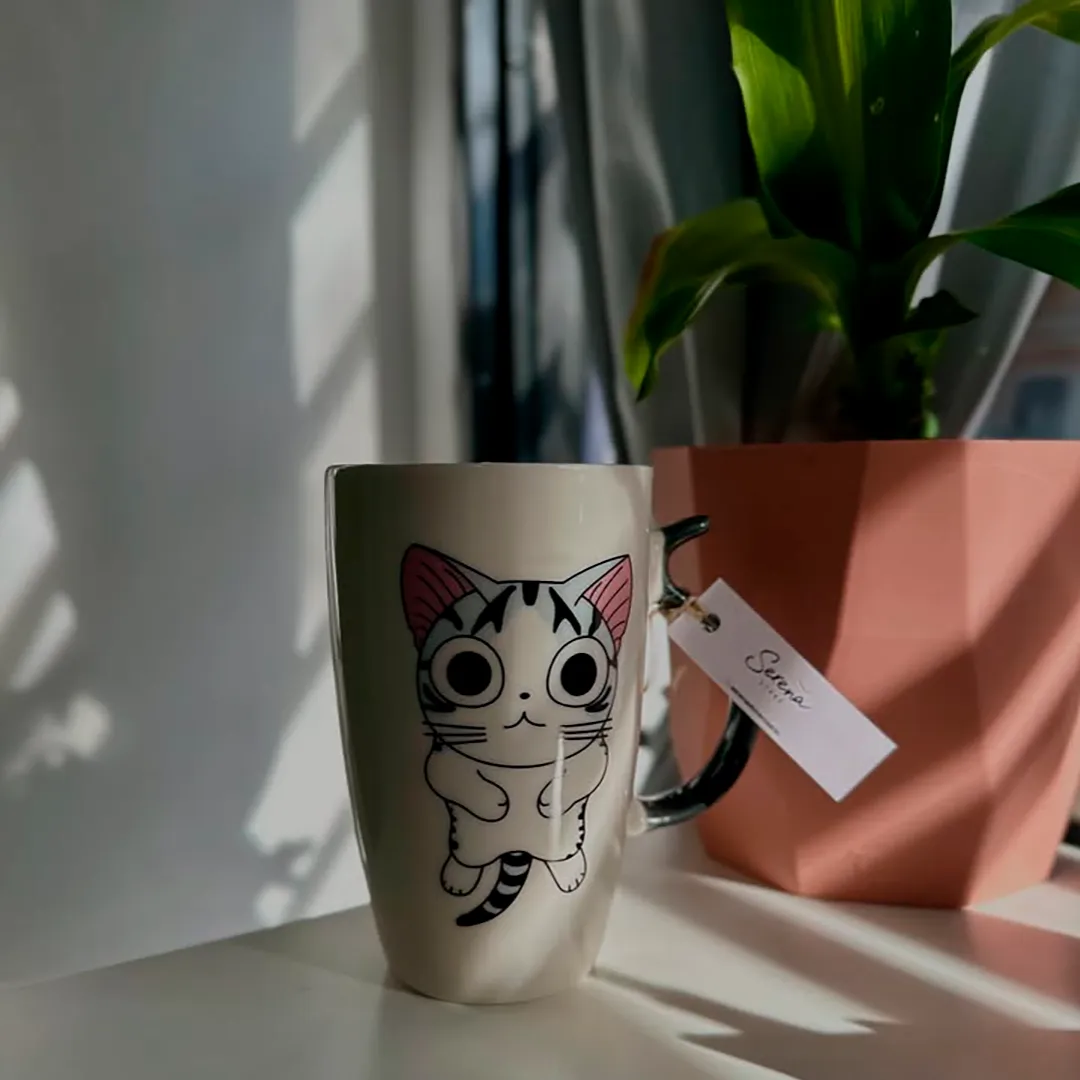 TAZA XXL GATITO 500 ML