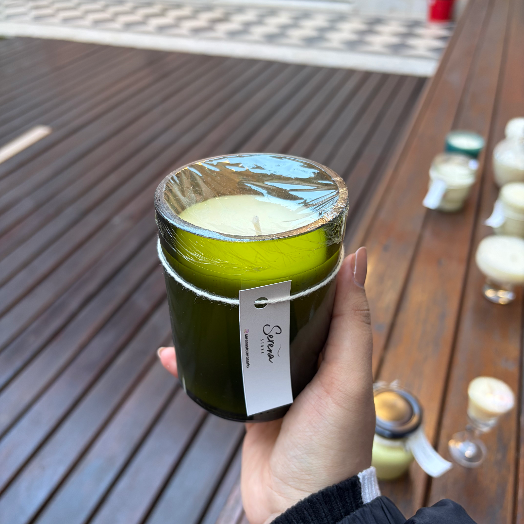 VELA DE SOJA COCO Y VAINILLA